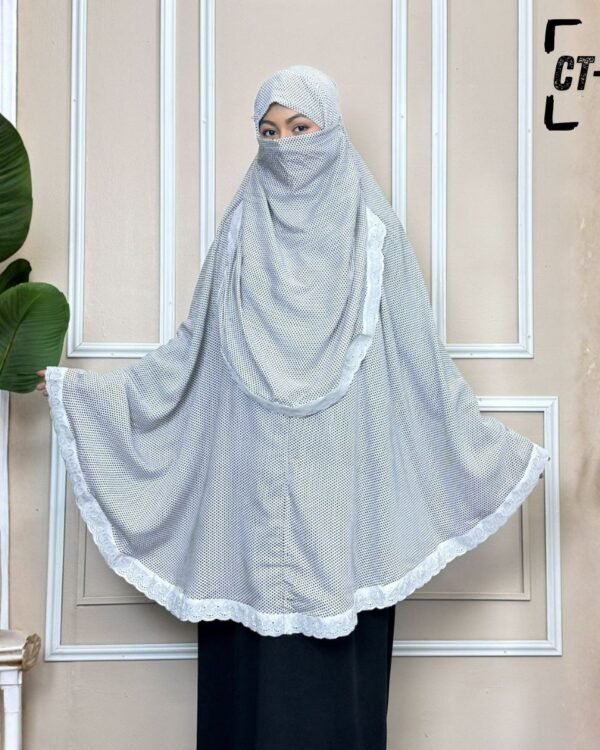 কটন প্রিন্টেড হিজাব - CT10