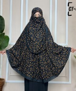 কটন প্রিন্টেড হিজাব - CT07