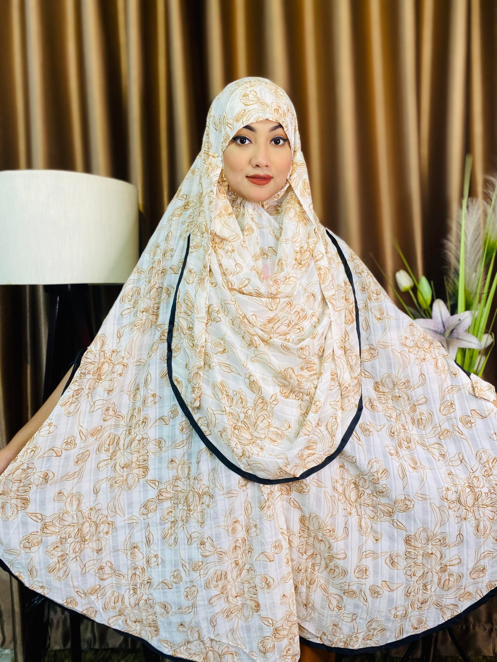 Ambus Check Jorjet Hijab AM-14