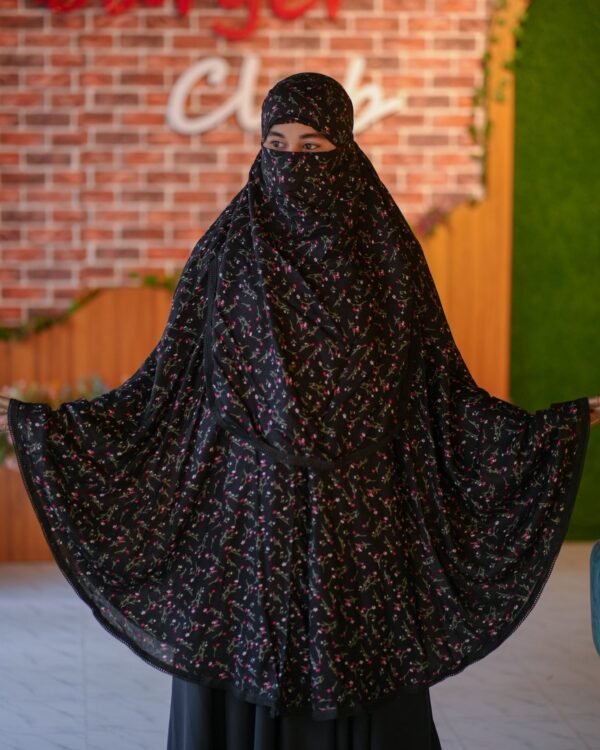 কটন প্রিন্টেড হিজাব - CT11
