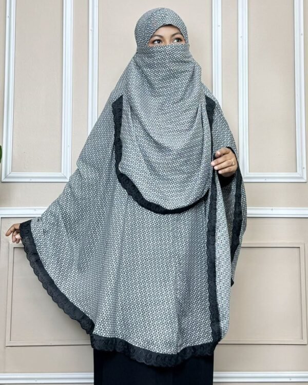 কটন প্রিন্টেড হিজাব - CT14
